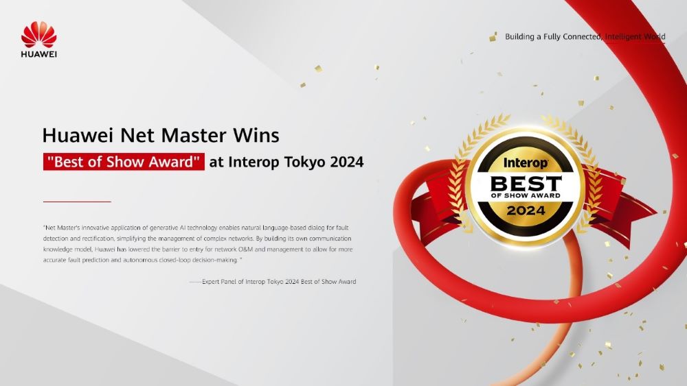 Huawei Net Master wins 